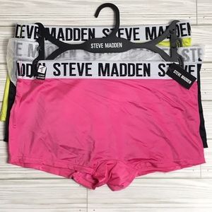 Steve Madden Boyshort 3 pack various sizes